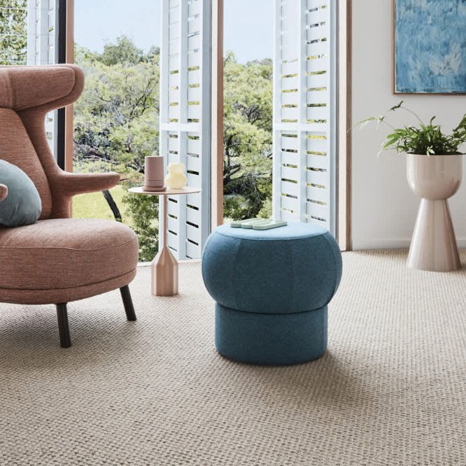Godfrey Hirst Wool Carpet in a stylish home